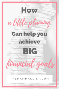 How a little planning can help you achieve big financial goals