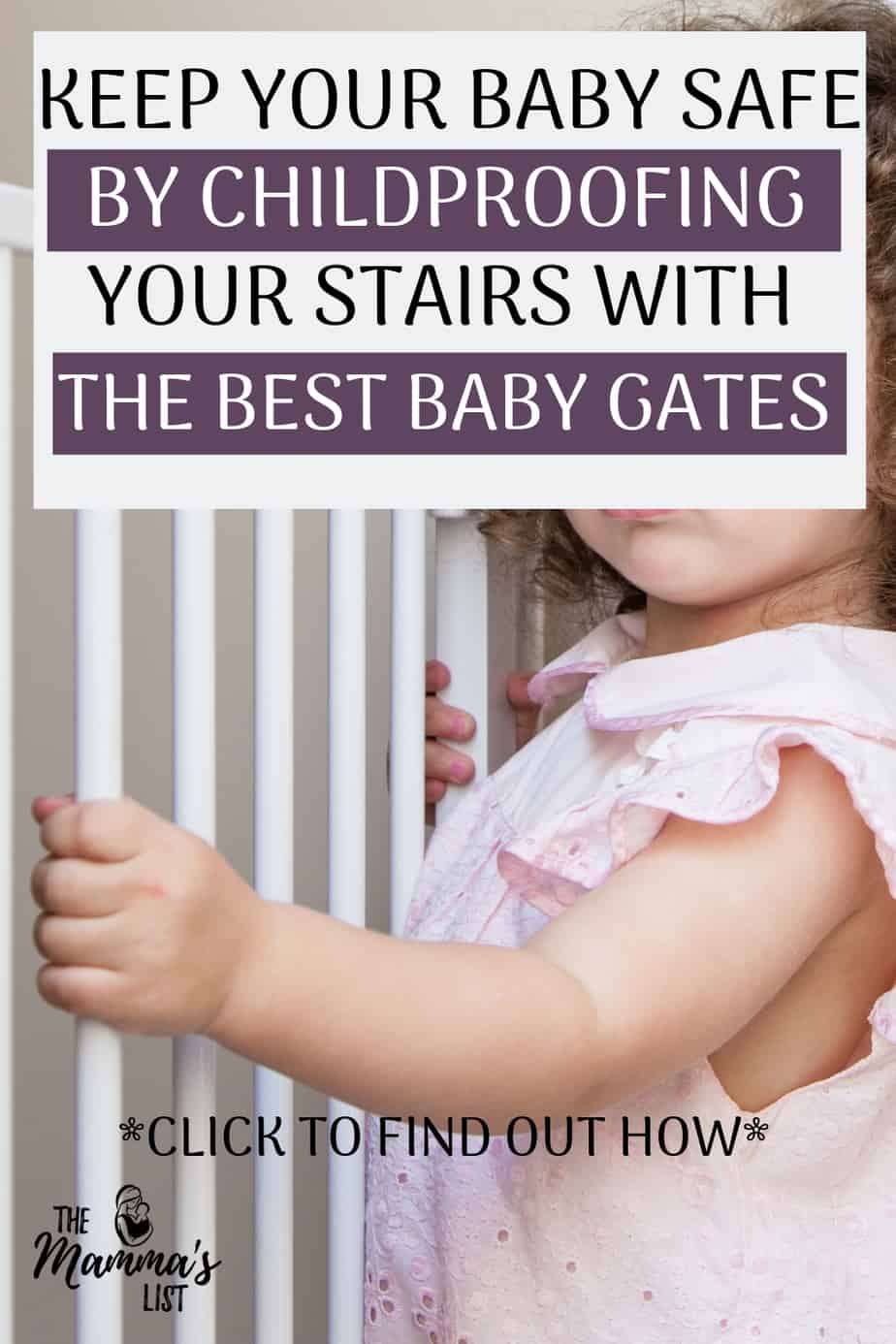 Childproofing is tricky, and the top of the stairs are a critical space to get right. Check out all the baby gate options to keep your stairway and infants safe. Installing the proper baby gate will go a long way to ensuring your baby stays safe the first year, no matter how many flights of stairs you have!