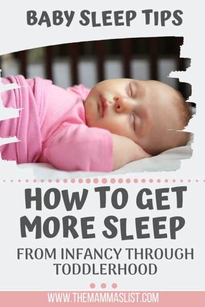 How to get baby to sleep - tips from infancy through toddlerhood